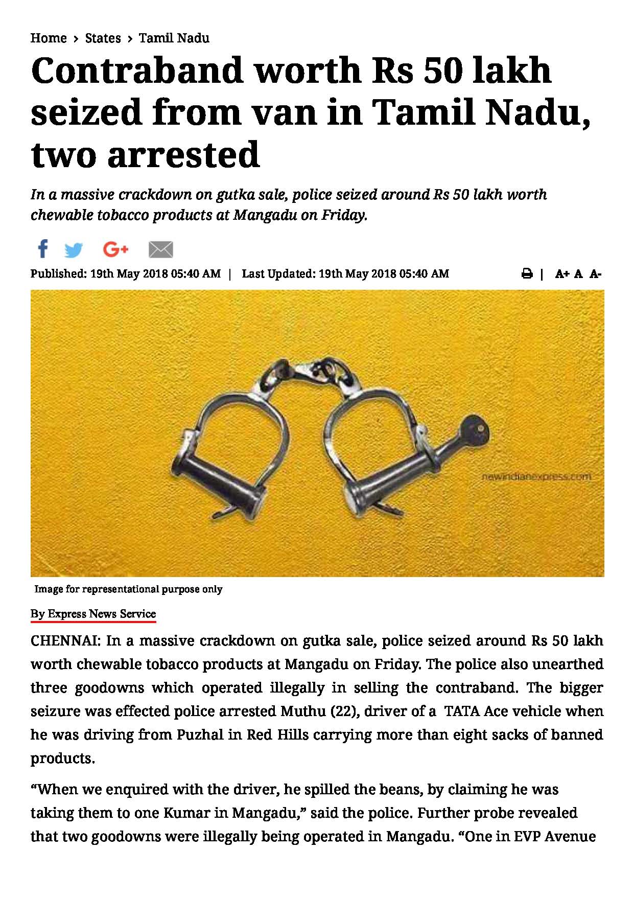 Tobacco Consumption in India Beedi Industry revenue India and Chewing